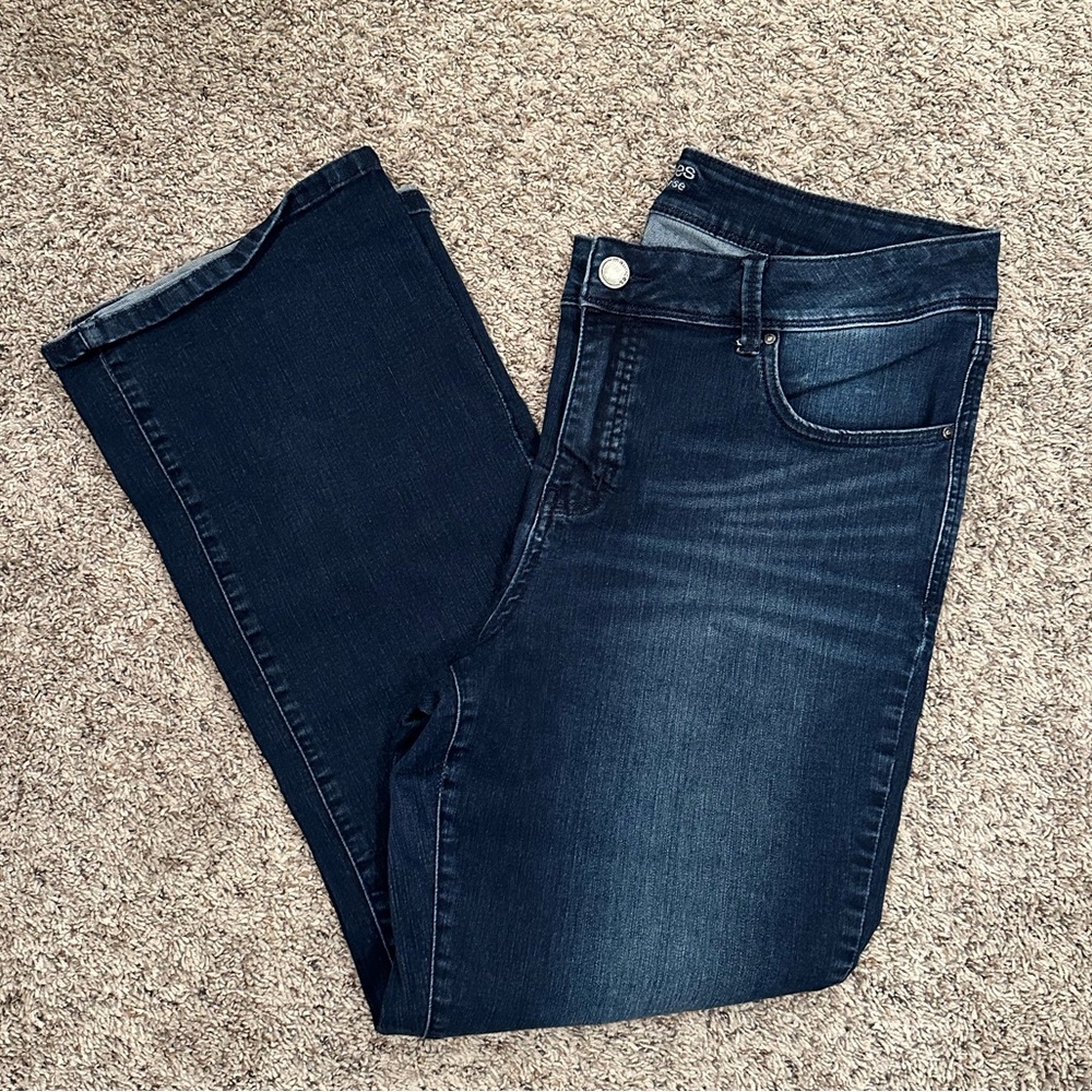 Maurices Everflex High Waist Boot Cut Jeans 18W